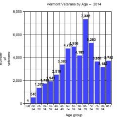 vermont vets by age